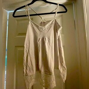 Wrap Cami in Dove Gray